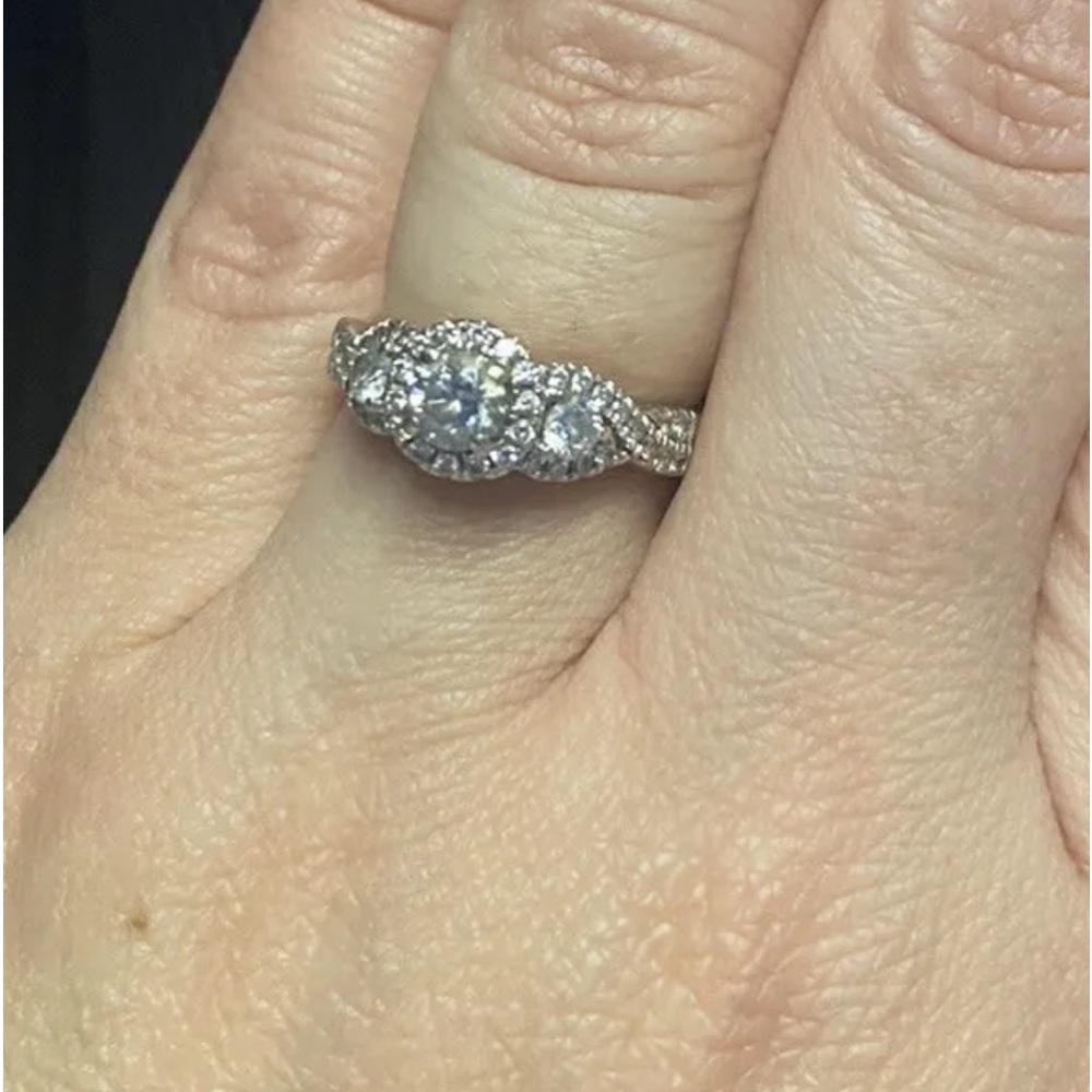 Kay jewelers, Tolkowsky Collection engagement ring